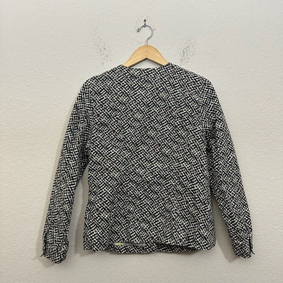 CAbi #5099 Full Zip Cliffside Moto Style Jacket Multicolor Abstract Print - Picture 8 of 12